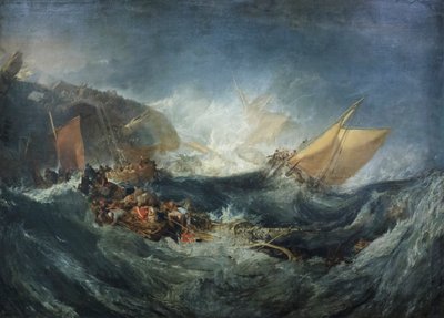 Wrak van een Transportschip, c.1810 door Joseph Mallord William Turner