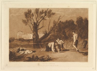 Jonge vissers door Joseph Mallord William Turner