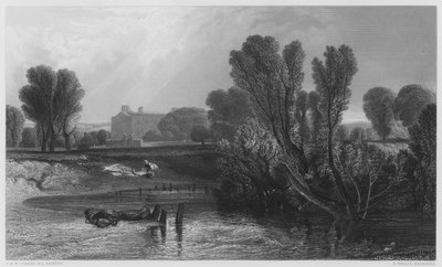 Op de Theems door after Joseph Mallord William Turner