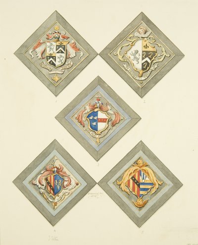 5 Hatchments in St. Philip