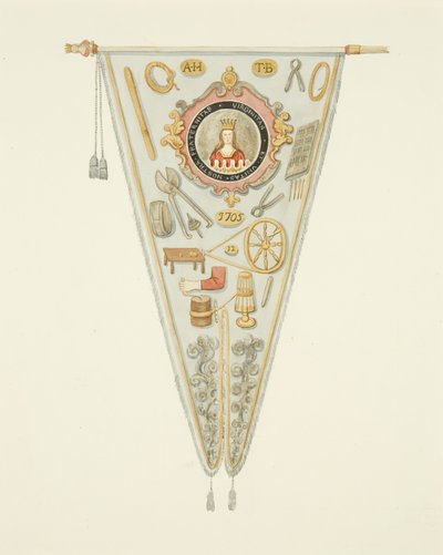Banier van de Pin-maker