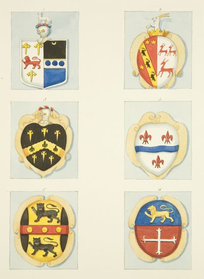 Wapenschilden in St. James