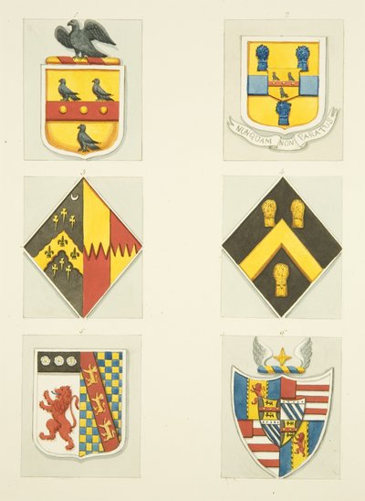 Wapenschilden in St James