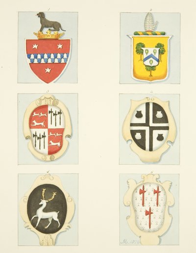 Wapenschilden in St James