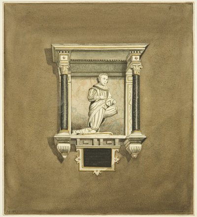 Monument van Cookin in de St Mark