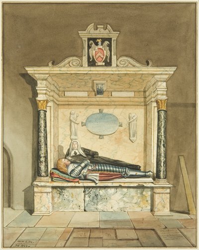 Monument van Lady Throkmorton in St Mark