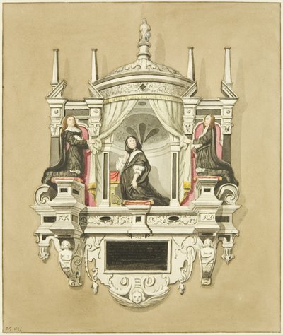 Monument van mevrouw Baynton in de St Mark