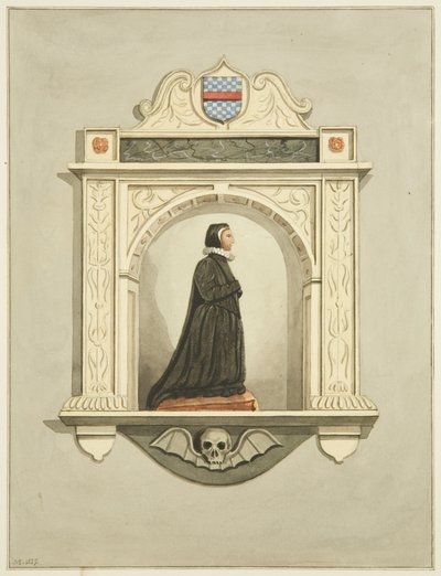 Monument van mevrouw James in St Mark