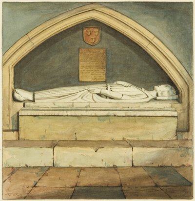 Monument van Robert, Graaf van Gloucester, in zuidelijke zijbeuk van St James