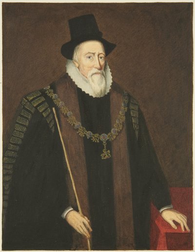 Portret in het Raadhuis van Charles, Graaf van Dorset door Joseph Manning