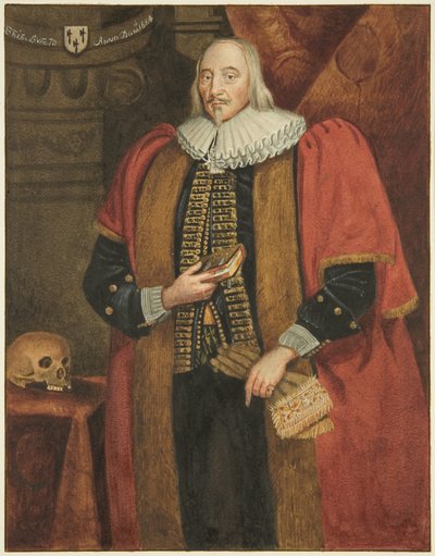 Portret in het stadhuis van Henry Gibbs, burgemeester van Bristol door Joseph Manning
