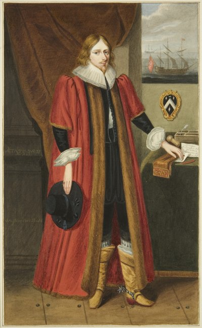 Portret van Robert Yeamans door Joseph Manning