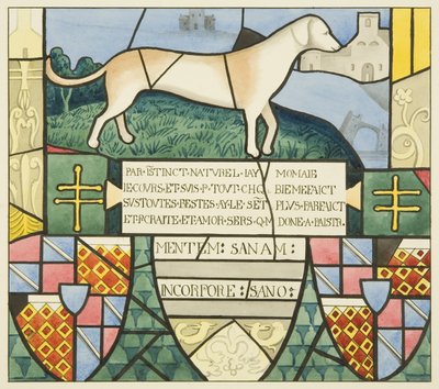 Glas-in-lood in St. Mark