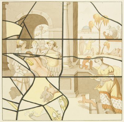 Glas-in-lood in St. Mark