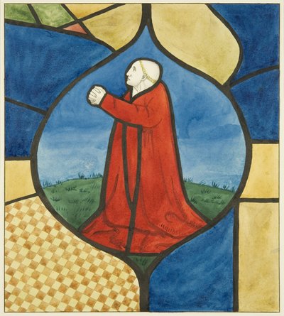Glas-in-lood in de St Mark