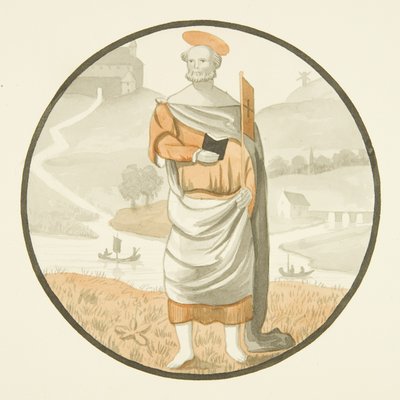 Glas-in-lood in St Mark