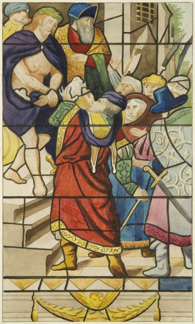 Glas-in-lood in de St Mark