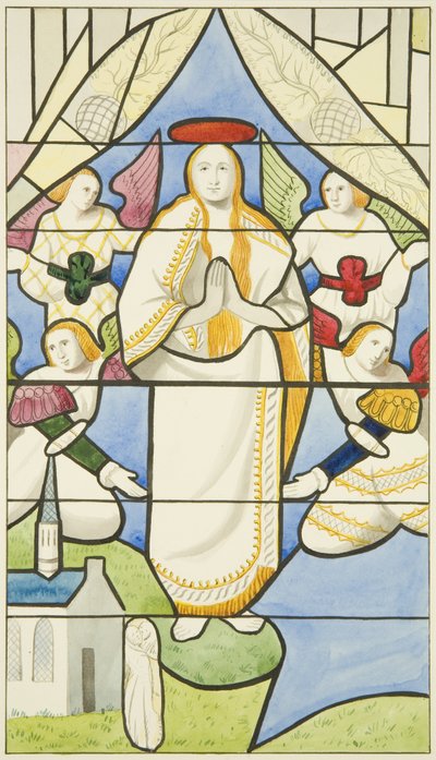 Glas-in-lood in St Mark