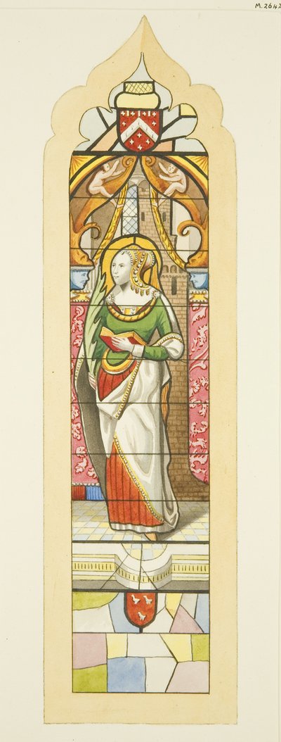 Glas-in-lood in St. Mark