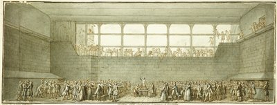 De Eed op de Kaatsbaan, c.1789 door Joseph Marie Flouest