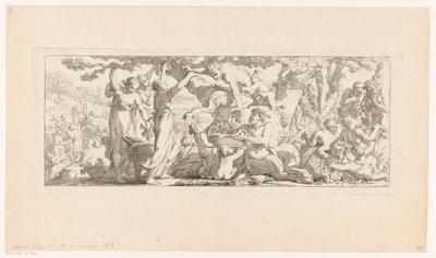 Plukken van de druiven door Joseph Marie Vien (I)