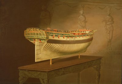 Een model van HMS 