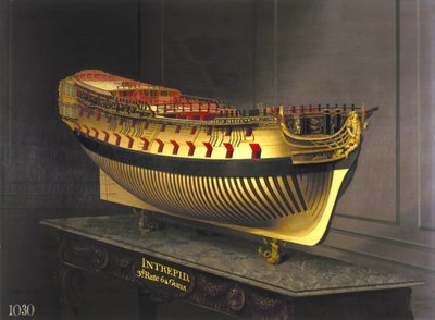 HMS Intrepid, 1773-75 door Joseph Marshall