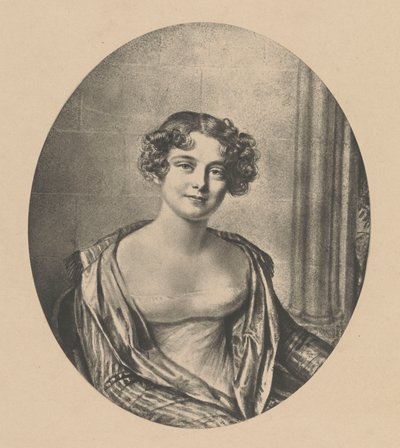 Lady Jane Franklin (1792-1875) door Joseph Mathias Negelen