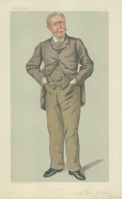 Kapitein Henry Montague Hozier door Joseph Middleton Jopling