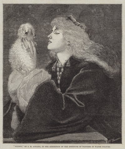 Pluizig door Joseph Middleton Jopling