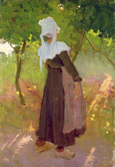 Een Landelijke Wandeling in Bretagne door Joseph Milner Kite