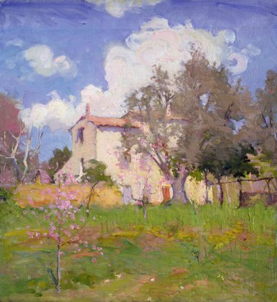 De Cottage Tuin door Joseph Milner Kite