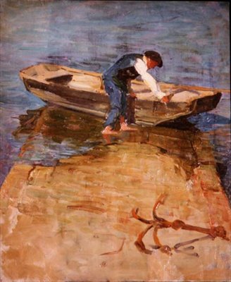 De Franse Bark door Joseph Milner Kite