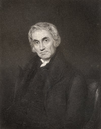 Samuel Drew, gegraveerd door R. Hicks, uit 