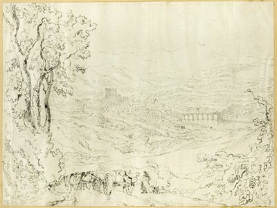 Stad en kasteel van Hay door Joseph Murray Ince