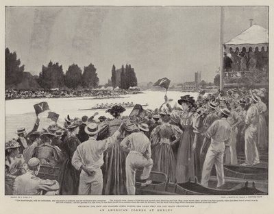 Een Amerikaanse Hoek in Henley door Joseph Nash