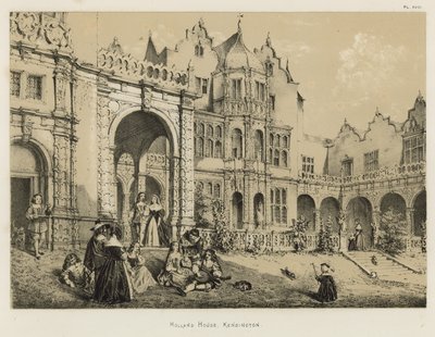 Holland House, Kensington door Joseph Nash