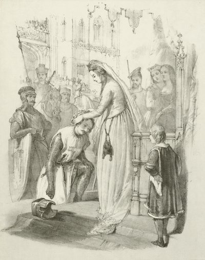 De krans van eer door Joseph Nash