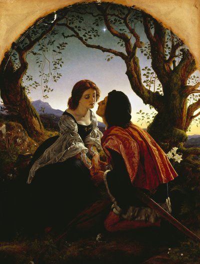 Hesperus, de Avondster, Heilig voor Geliefden door Joseph Noel Paton