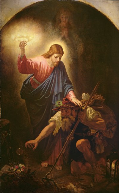 De man met de mestvork door Joseph Noel Paton