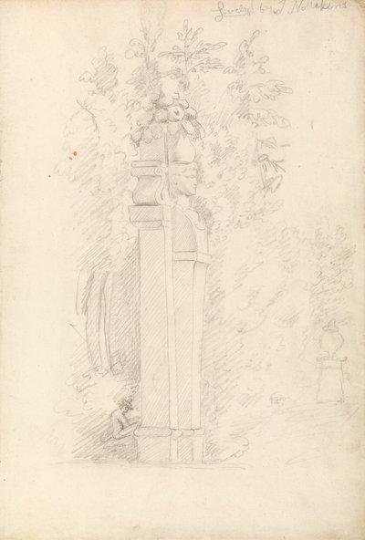 Een term in een tuin door Joseph Nollekens