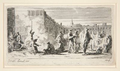 Le Bivouac door Joseph Parrocel