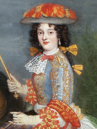 Parrocel - Marie Anne Mancini - kasteel Skokloster (bijgesneden-bewerkt) door Joseph Parrocel