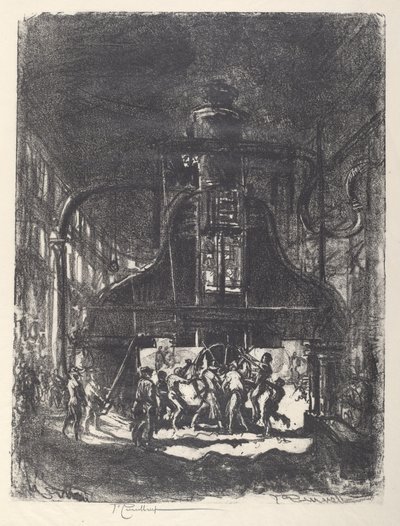 Schelpen Smeden, De Slaven van het Wiel door Joseph Pennell