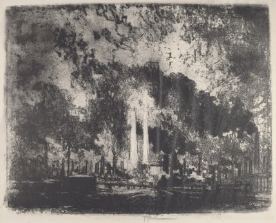 Olie raffinage, Whiting, Indiana door Joseph Pennell