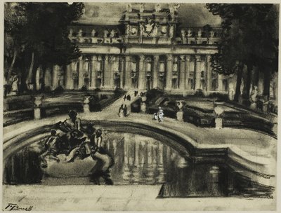 Paleis La Granga door Joseph Pennell