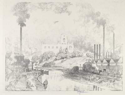 Vrede en Oorlog door Joseph Pennell