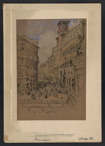 Perugia door Joseph Pennell
