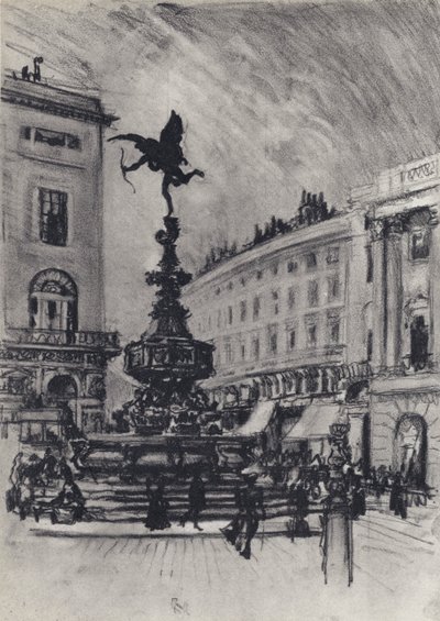 Piccadilly Circus door Joseph Pennell