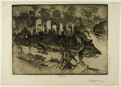 Pittsburgh, No.3 door Joseph Pennell
